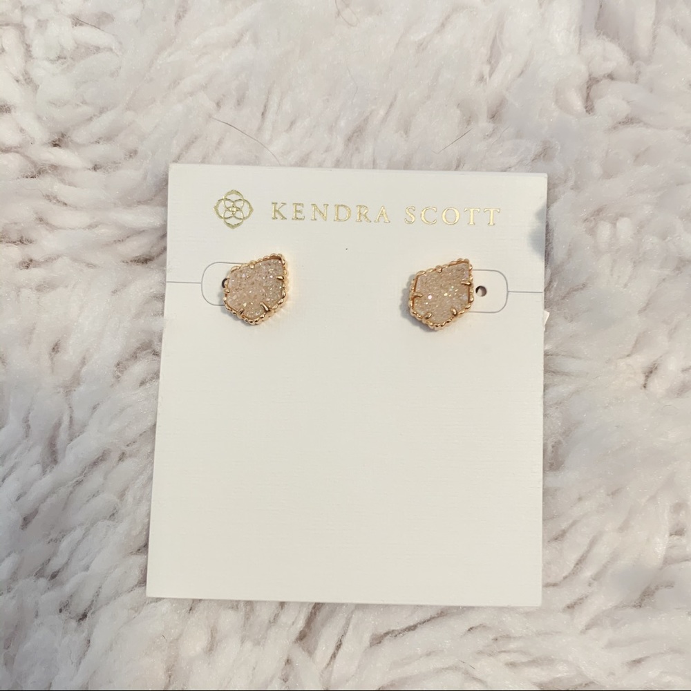 Kendra Scott Tessa Rose Gold Stud Earrings